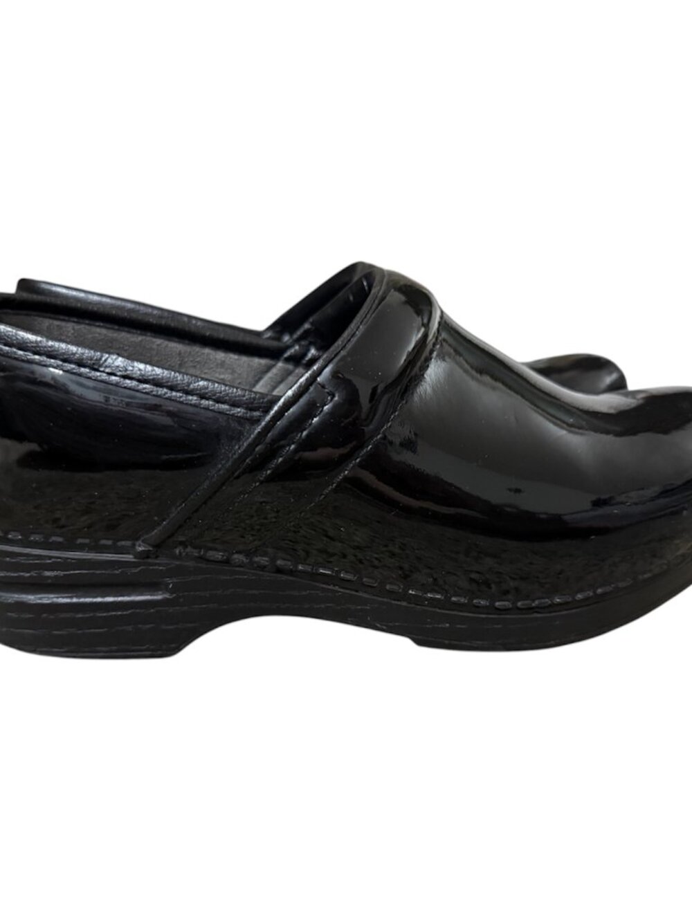 Dansko Professional Patent Leather Black Clogs Women’s Size 39 Work Shoes